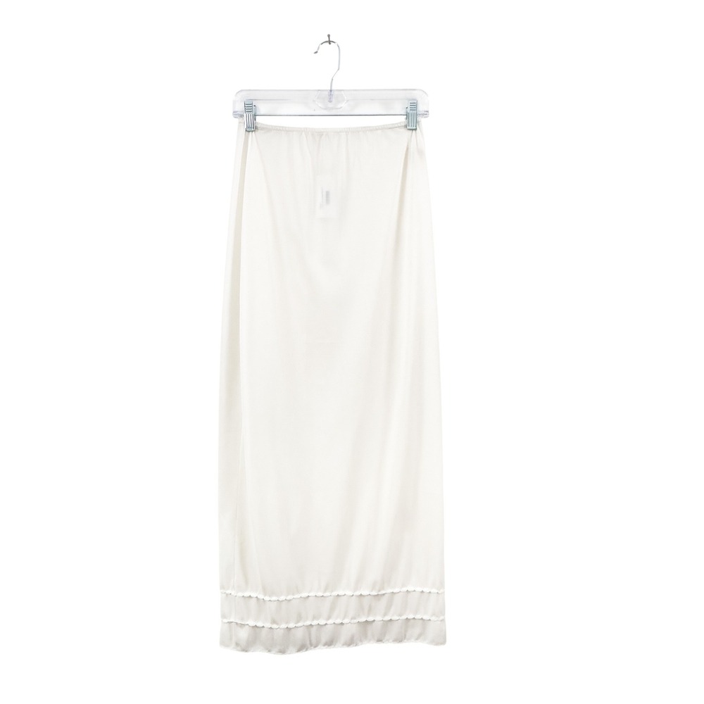 Vintage 70s/80s American Maid Half Slip Ivory‎ Nylon Small